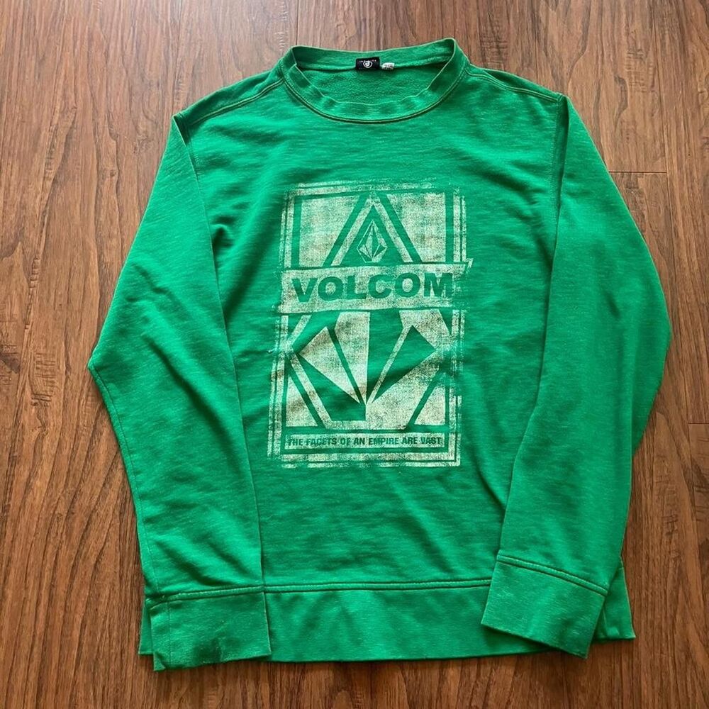 Volcom Men's Green Sweatshirt